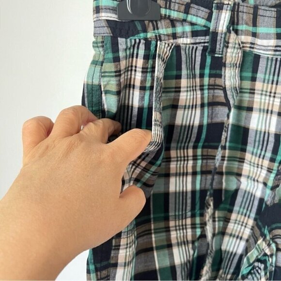 St. John’s Bay-Women’s Plaid Classic Flat Front Shorts-Multicolored. Size:8. NWT - Picture 9 of 9